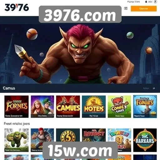 Jogos mais populares disponíveis em 3976.com